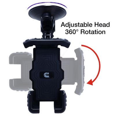 Image showing  Windshield Phone Mount - Suction Cup Phone Holder for Car Or Truck Window Or Dash Universal Fit - Black