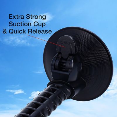 Image showing  Windshield Tablet Mount Suction Cup Holder Car Window/Dash Univ Compatibility Tablet Dock