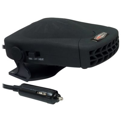 Image showing  12.825 in. Defrosting 12V Electric Heater or Cooling Fan with Cigarette Lighter Plug, 1,000 CFM