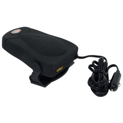 Image showing  12.825 in. Defrosting 12V Electric Heater or Cooling Fan with Cigarette Lighter Plug, 1,000 CFM