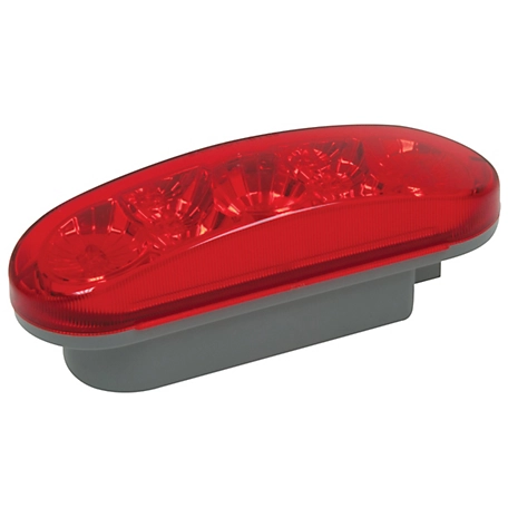RoadPro Diamond Lens Stop Turn Tail Light Red