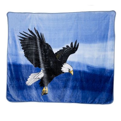 BlackCanyon Outfitters Eagle Queen Medium-Weight Blanket
