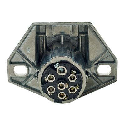 Image showing  Elec.Socket 7Pole Conn Sprg Load Cover