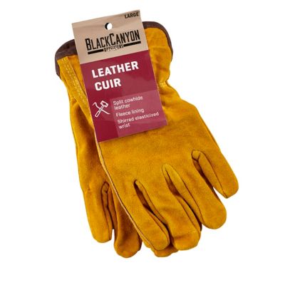 Image showing  Fleece Lined Split Cowhide Glove