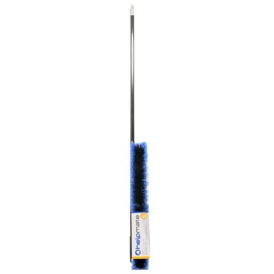 Image showing  Push Broom Outdoor Indoor 24 in. Sweeping Head with 60 in. Steel Long Handle Multi-Surface