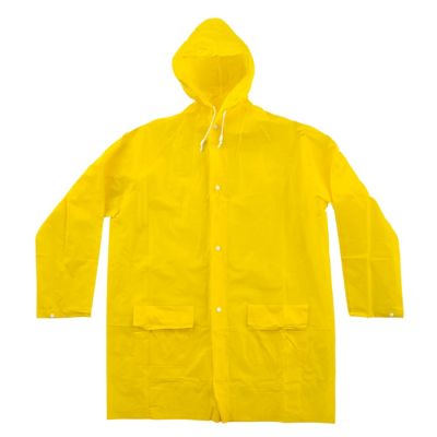 Image showing  Hooded Yellow Rain Suit