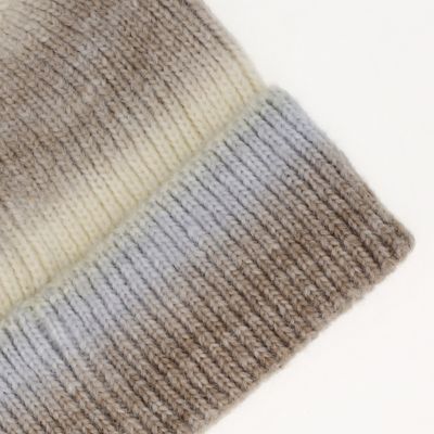 Image showing  Ladies Knit Yellow Gradient Hat