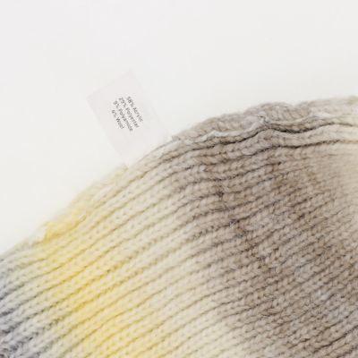Image showing  Ladies Knit Yellow Gradient Hat