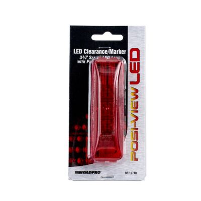 Image showing  Led 3 3/4 in. Sealed Marker Light Red, 12