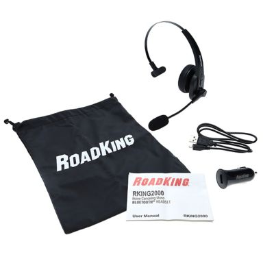 Image showing  Noise Cancelling Bluetooth Trucker Headset Wireless Headphones W Mic Up to 32 ft.