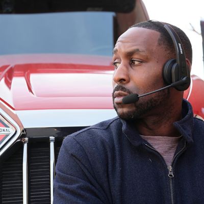 Image showing  Noise Cancelling Bluetooth Trucker Headset Wireless Headphones W Mic Up to 32 ft.