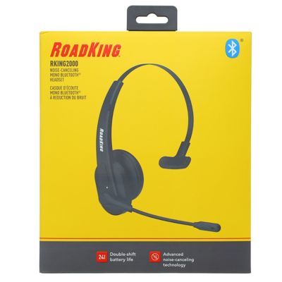 Image showing 5 th RoadKing Noise Cancelling Bluetooth Trucker Headset Wireless Headphones W Mic Up to 32 ft.
