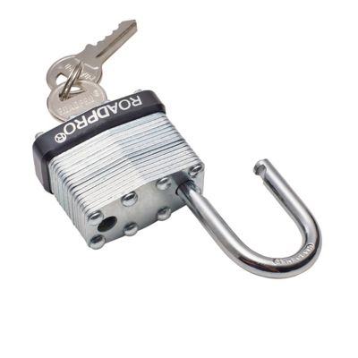 Image showing  Padlock/2 pk. 1.5 in. Steel Lam Key Alike