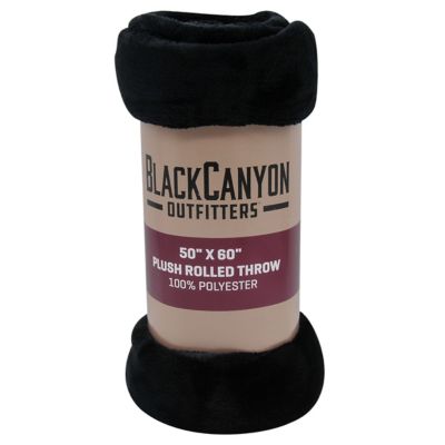 Image showing  Plush Rolled Throw 4 x 5 ft. Throw Blanket for Couch Or Car and Travel, Bc018009