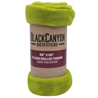 Image showing  Plush Rolled Throw 4 x 5 ft. Throw Blanket for Couch Or Car and Travel, Bc018009