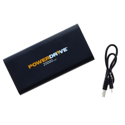 PowerDrive 20000 Mah Power Bank - Changing Bank 2 Usb Ports Fast-Charging