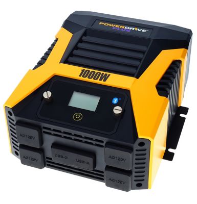 PowerDrive 1,000W Wireless Power Inverter with Bluetooth Technology and Remote Control