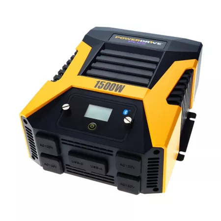 PowerDrive 1500W Wireless Inverter with Bluetooth Technology and Remote Control Power Inverters