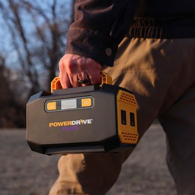 Image showing  Portable Power Station 150W Backup Battery Outdoor Gasless Generator 2 Ac Outlets and 3 Dc Outlets