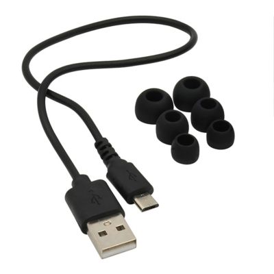 Image showing  Premium Stereo Bluetooth Earbuds Black