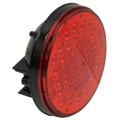 Image showing  Red 4 in. LED Chrm Back Sealed Stp/Tail/