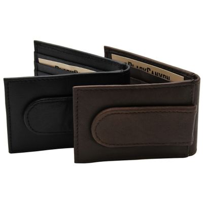 Image showing  Rfid Blocking Money Clip Leather Wallet with Credit Card Holder