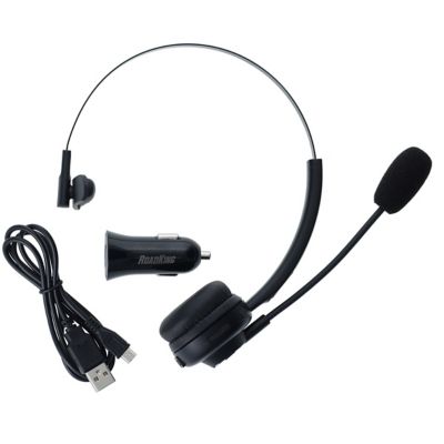 RoadKing Noise Cancelling Bluetooth(R) Headset Wireless Trucker Hands-Free Set W Mic
