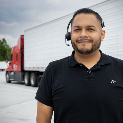 Image showing  Noise Cancelling Bluetooth(R) Headset Wireless Trucker Hands-Free Set with Mic