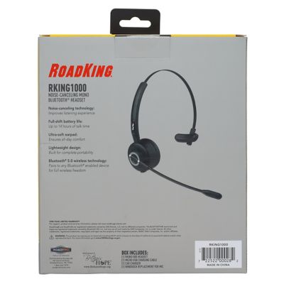 Image showing 5 th RoadKing Noise Cancelling Bluetooth(R) Headset Wireless Trucker Hands-Free Set with Mic