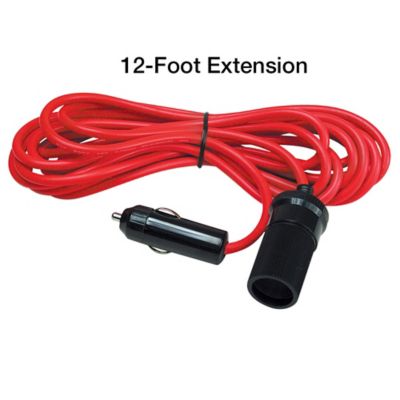 Image showing  12V 12 ft. Heavy-Duty Extension Cord with Cigarette Lighter Socket
