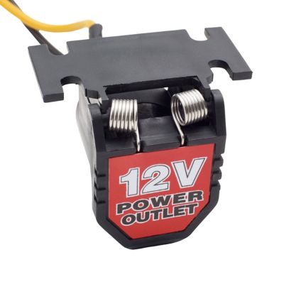 Image showing  12V Auxiliary Power Outlet 12-Volt Extension Power Port with 6 ft. Cord