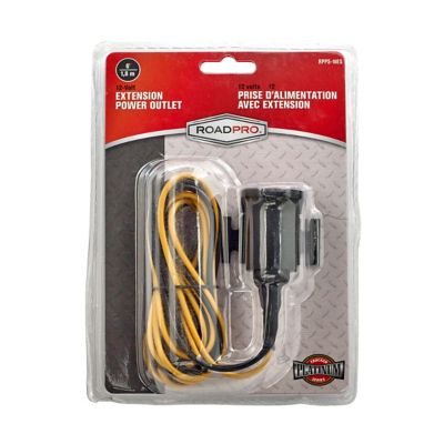 Image showing  12V Auxiliary Power Outlet 12-Volt Extension Power Port with 6 ft. Cord