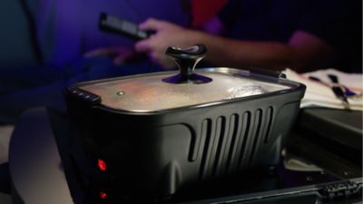 Image showing  12V Roaster Personal-Sized Roaster for Car Or Truck and Camping Or Tailgating