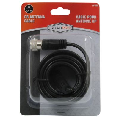 Image showing  CB Antenna Coax Cable CB Ham Radio Cable - Black