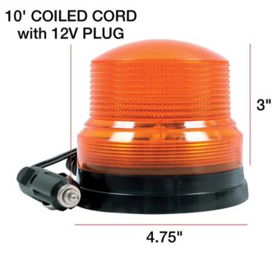Image showing  Magnetic 12V Strobe Light Rooftop Flashing Caution Light