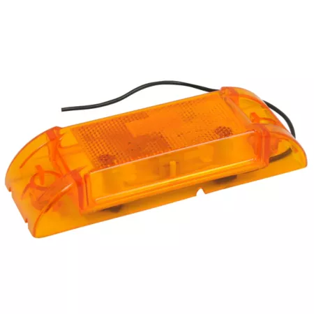 RoadPro Reflective Sealed Marker Lights for Trailers and Trucks - Amber Truck Clearance & Marker Lights