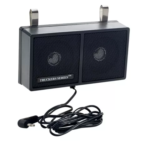 RoadPro CB Speaker Extension for Small Visor 3" x 5.5" Dual CB Radio Extension Speaker with 6' Cord Travel Accessories