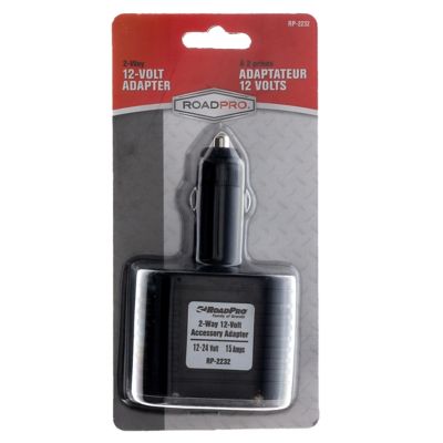 Image showing  Cigarette Lighter Adapter 2 Socket Cigarette Lighter Splitter for 12V Devices