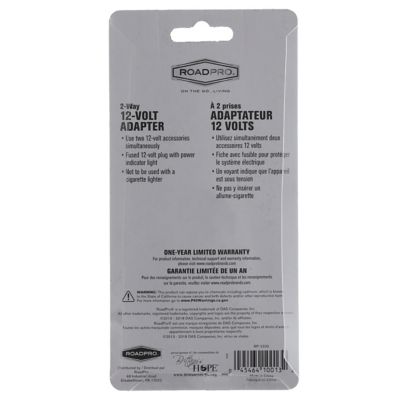 Image showing  Cigarette Lighter Adapter 2 Socket Cigarette Lighter Splitter for 12V Devices