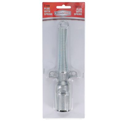 Image showing 5 th RoadPro 7-Way Electrical Trailer Plug with Cable Guard 7-Pin Trailer Wiring Connector, RP2345MSAE