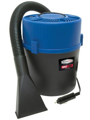 Image showing  12 Volt Wet Dry Vacuum Cleaner Canister Vac 12V Portable Car and Truck Vac 1 gal.