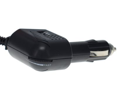 Image showing  14.6 in. Indoor/Outdoor Small 12V Tornado Truck Fan with Mounting Clip, 1,000 CFM