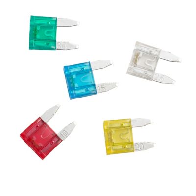 RoadPro Trip-Glow Mini Fuse Assort.5 Pack