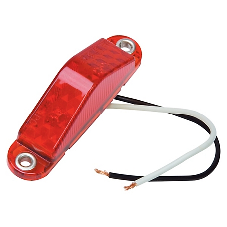 RoadPro Slim Clearance Marker Light Red