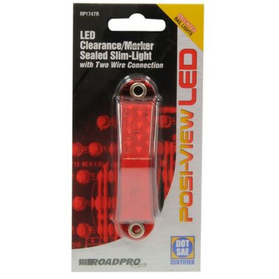Image showing  Slim Clearance Marker Light Red