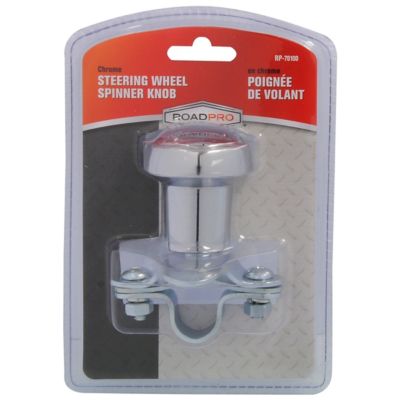 Image showing  Steering Wheel Chrome Spinner