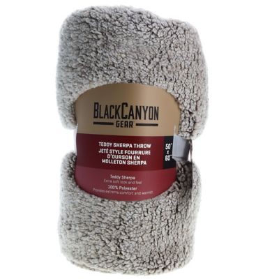 Image showing  Teddy Sherpa Throw 50 x 60