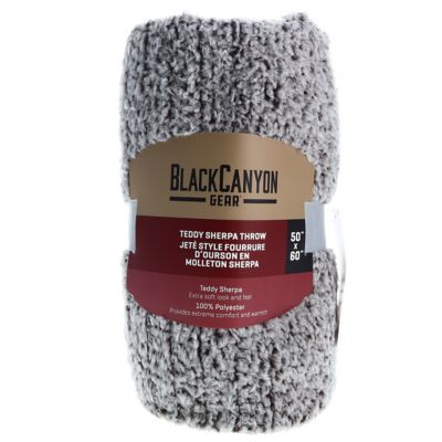 Image showing  Teddy Sherpa Throw 50 x 60