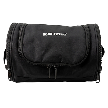 BlackCanyon Outfitters Toiletry Bag for Travel Hanging Organizer for Men Or Women - Black