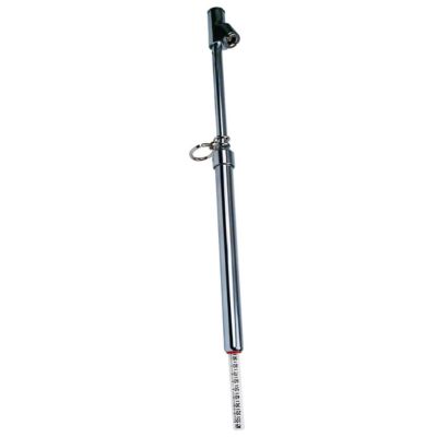 Image showing  Tire Gauge 12 in. Straight-On Dual ft. Tire Pressure Range 10 PSI to 120 PSI